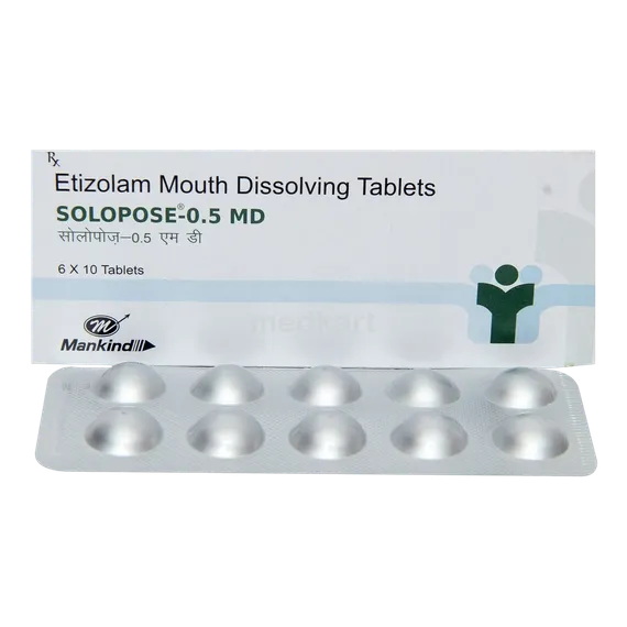 solopose md 0.5mg tablet 10's